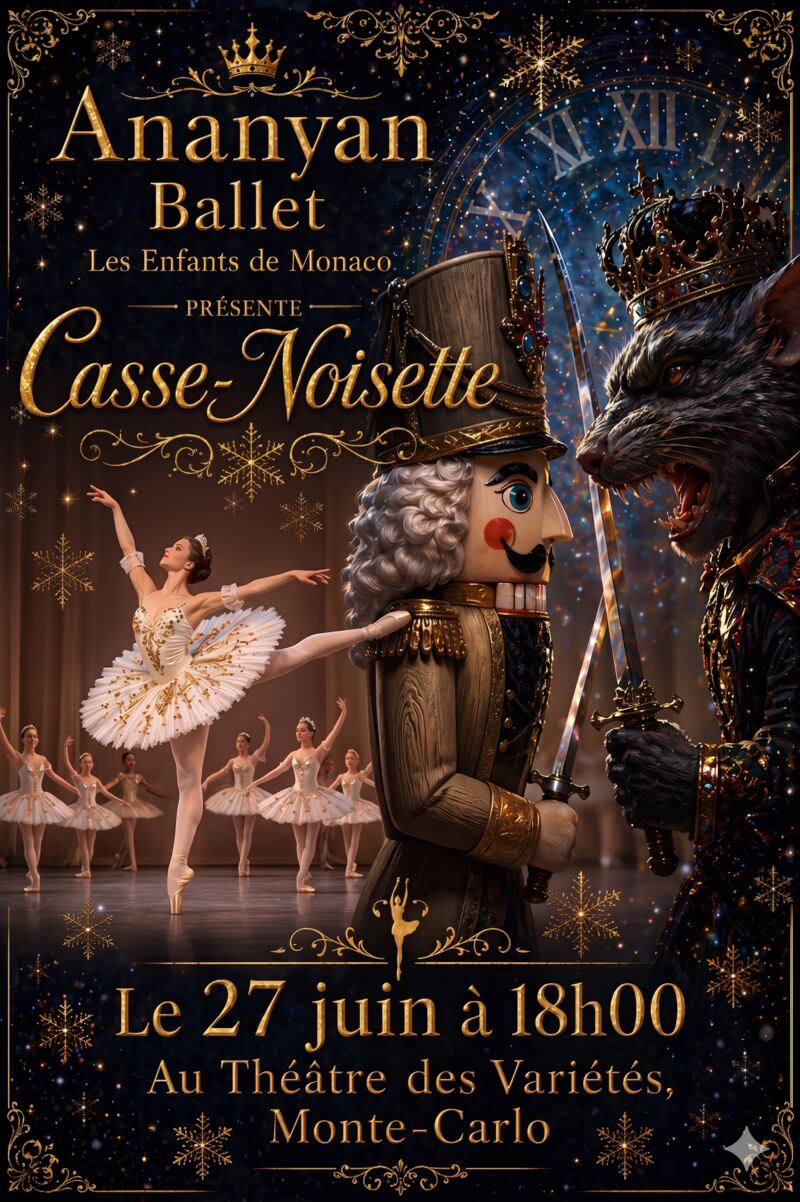 Affiche Casse-Noisette — Ananyan Ballet
